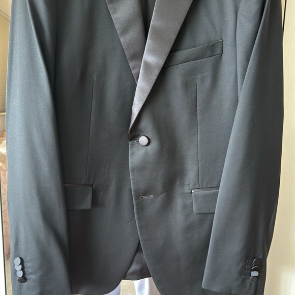 NWT Theory Men’s Tuxedo Jacket size 38 S - Picture 4 of 10